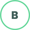 B letter icon